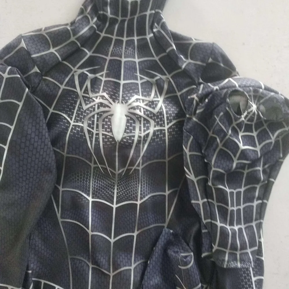 Marvel-Inspired Spider-Man Symbiote Spandex Bodysuit Cosplay Costume for Adults