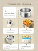 220V Automatic Power-off Electric Egg Boiler and Food Steamer with Large Capacity for Home Breakfast 6