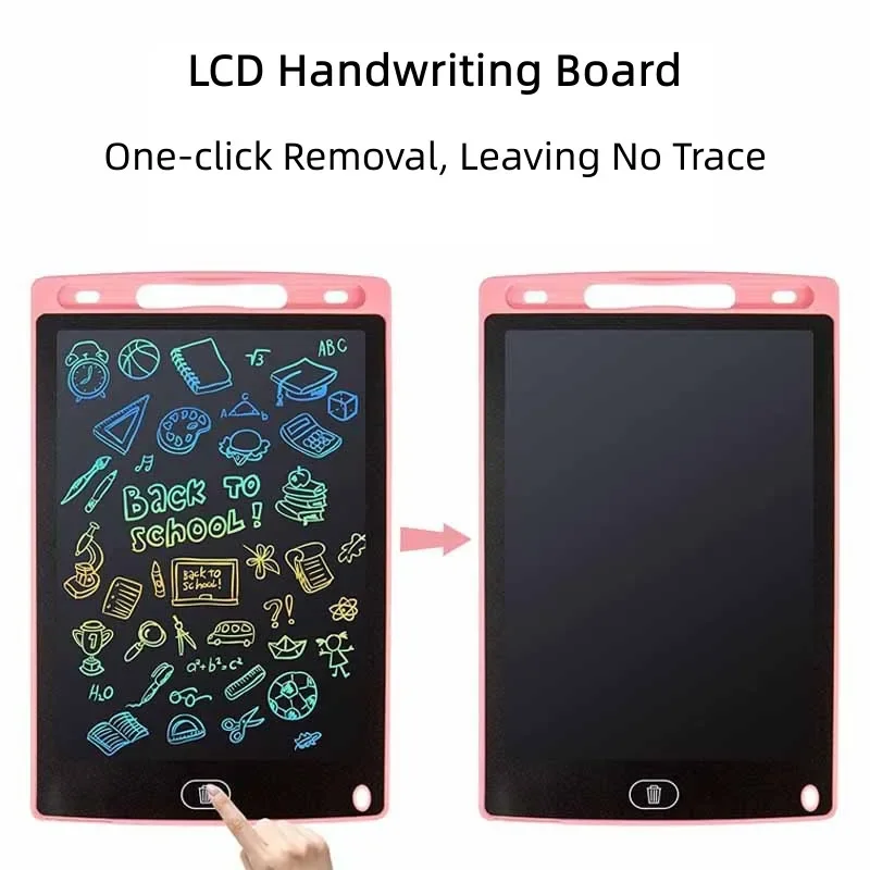 Tavolo da disegno magico per bambini Tavoletta da disegno LCD da 4,4/8,5 pollici Tavoletta da disegno per bambini Graffiti Sketchpad Tavolo da scrittura a mano Giocattoli educativi - immagine 3
