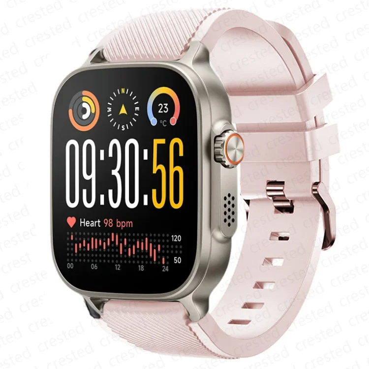 Sport Silicone Band Replacement Bracelet - Premium 22mm Watch Strap