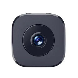 Rechargeable Wireless Smart Camera with WiFi and Motion Detection for Home and Office Security (Black)