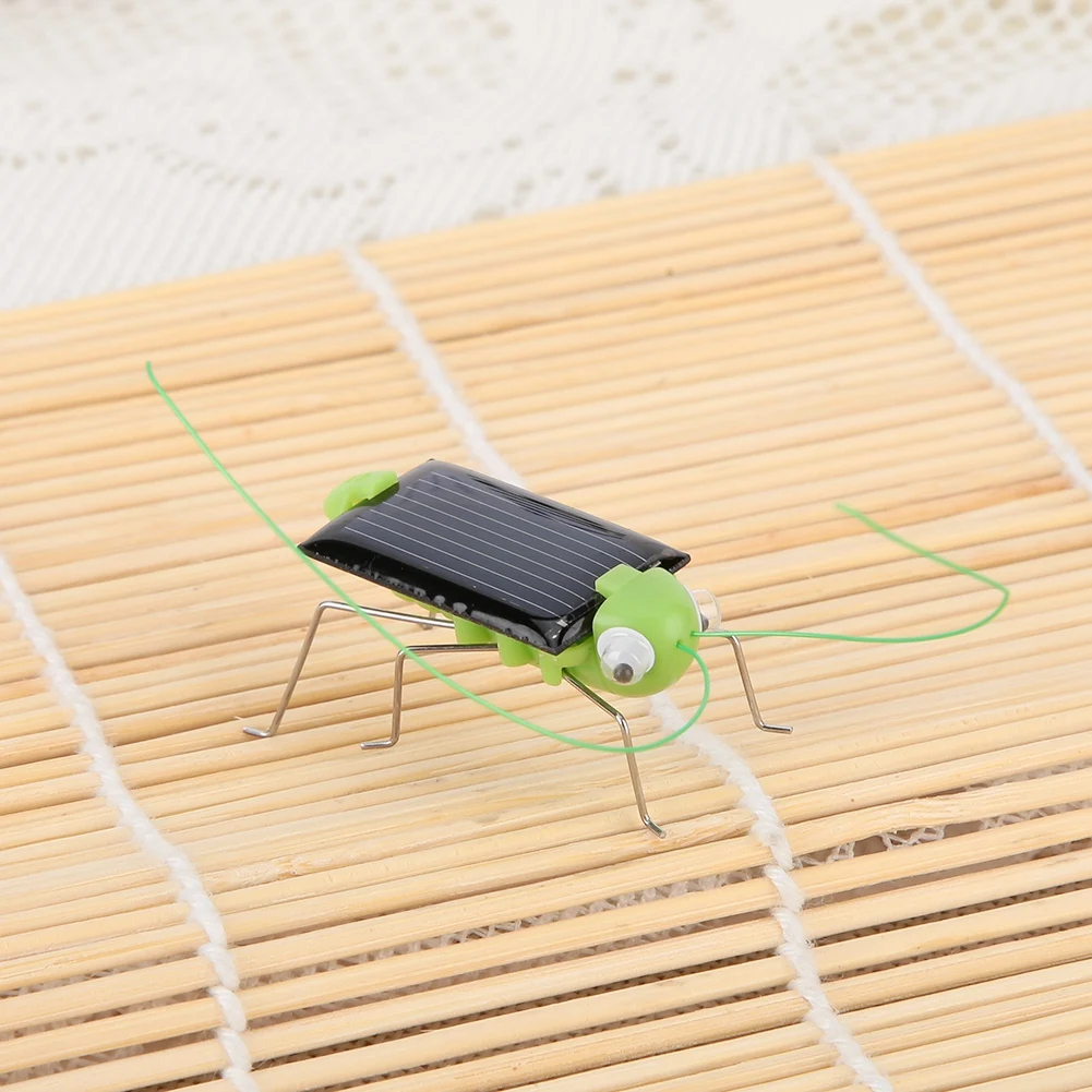 ZK20 Solar Toy Simulation Grasshopper Toy Children's Educational Toys Birthday Gifts