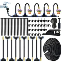 Drip Watering Irrigation Kit Automatic Watering Atomization Sprinkler Irrigation Supplies Garden Plant Water Sprayer 5/10/15/20M 1