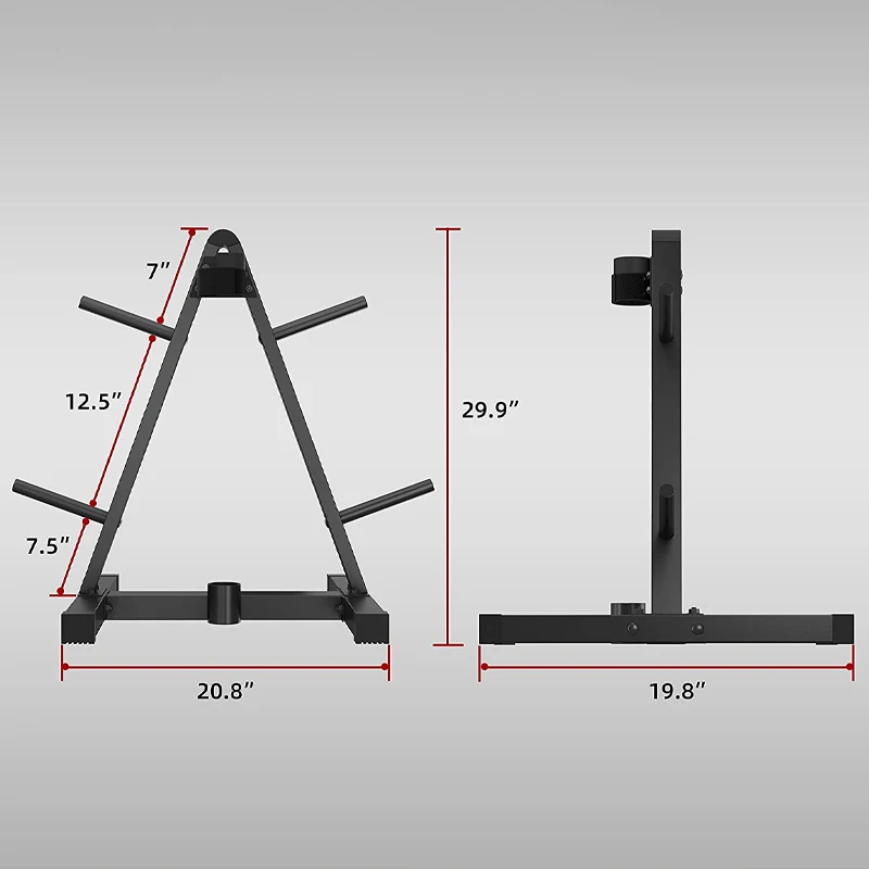 Weider Weight Plate And Barbell Storage Rack Weider Multi-Use - Main Image