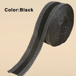 Self-Adhesive Hemming Tape for DIY Sewing and Fabric Repair (Black)