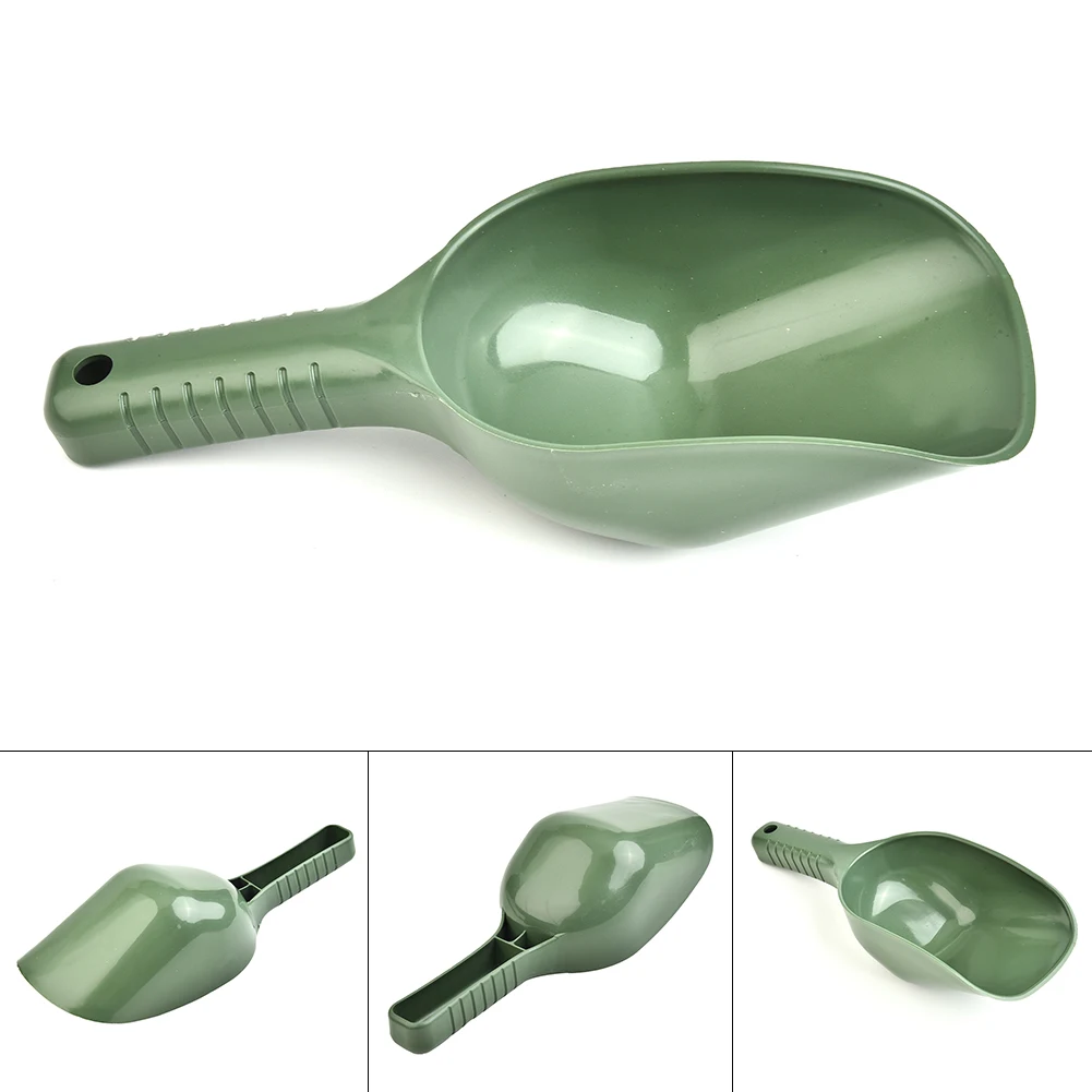 

Bait Scoop Carp Fishing Tool /Baiting Spoon Throw Baits /Casting Scoop 24*9.3*5.5cm Green Fishing Tools Accesseries For Feeding