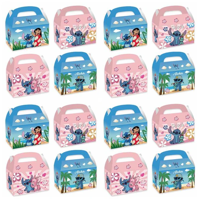 Sacs D'emballage Lilo & Stitch, 12 Pièces, Sac Cadeau De Fête  D'anniversaire Pour Enfants, Boîtes À Bonbons En Papier Avec Autocollant,  Décor De Fête D'anniversaire - Cadeau Boîtes Et Sacs - AliExpress