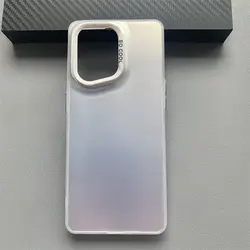 Luxurious Metallic Aurora Matte Case for Oppo Find X5 Pro (IMD White)