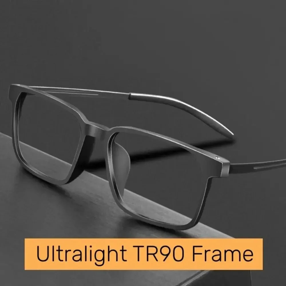 High Quality Pure Titanium Reading Glasses for Men Anti Blue Light Presbyopia Eyewear with Diopter+1.0 To +4.0 2