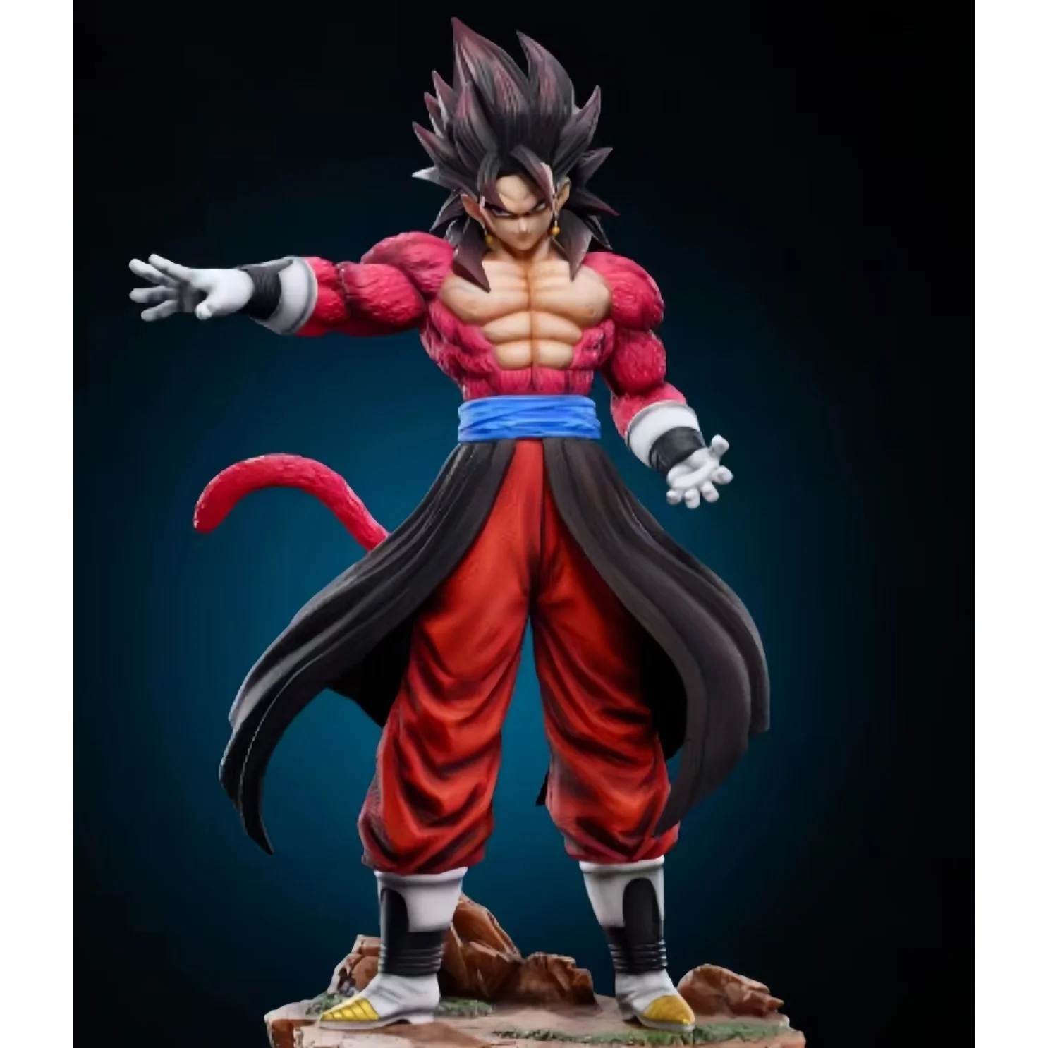 Dragon Ball Xeno Vegito Figure Super Saiyan 4 Vegetto Action