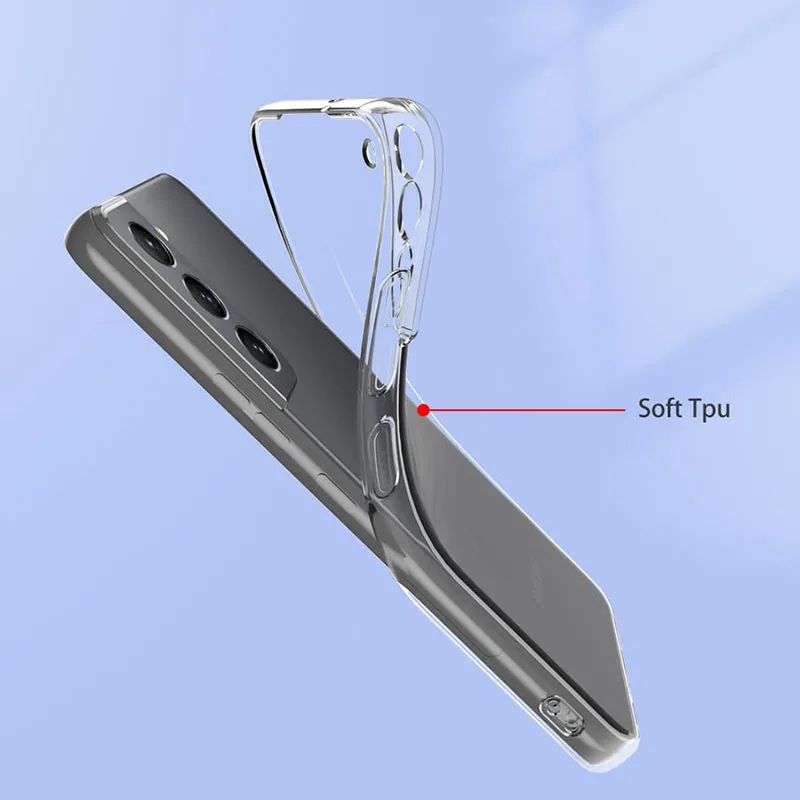 Silicone Soft Camera Protection Ultra-Thin Clear Case Cover