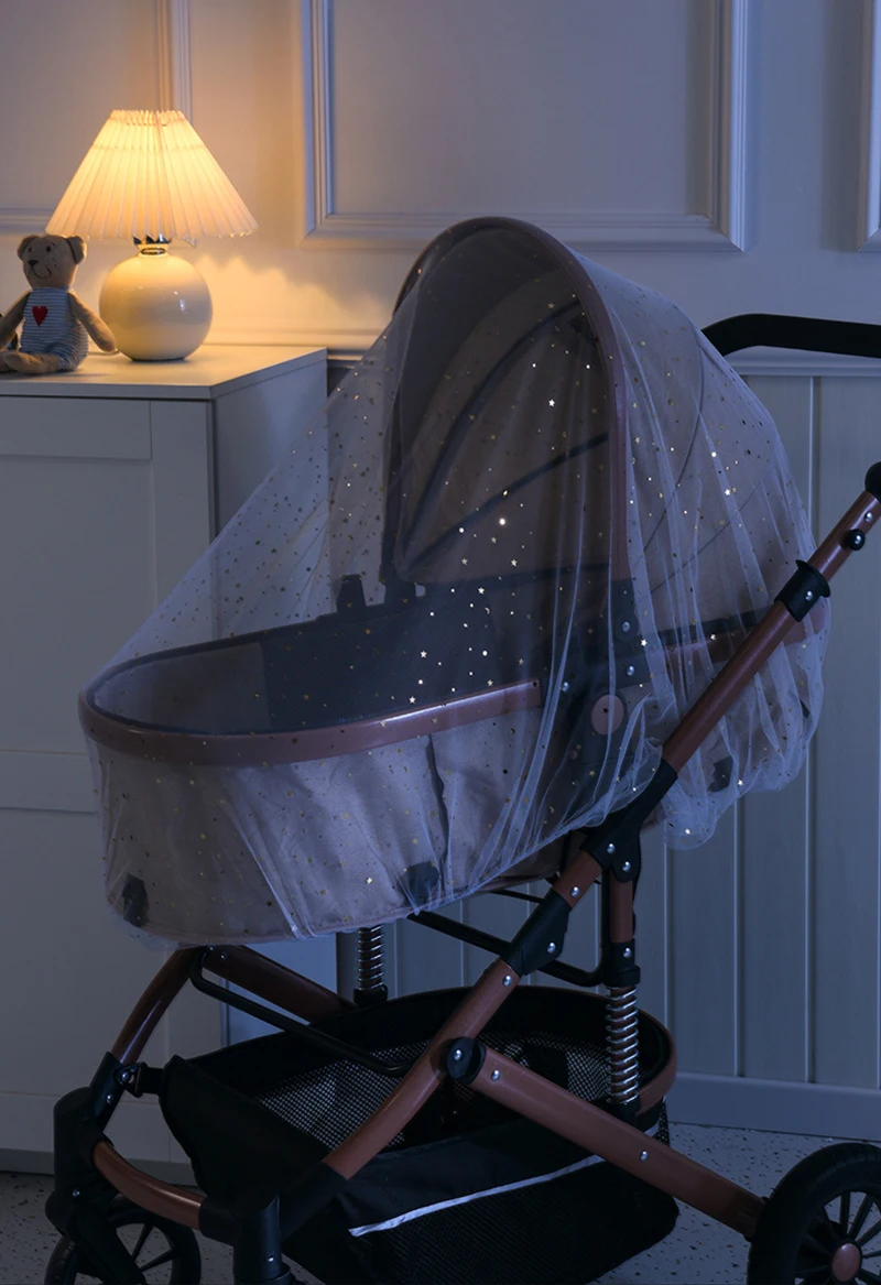 Description Picture 5 of itemBaby Stroller Mosquito Net Pushchair Cart Insect Shield Net Baby Stroller Accessories Safe Infants Car seat Sun Cover Pram Net