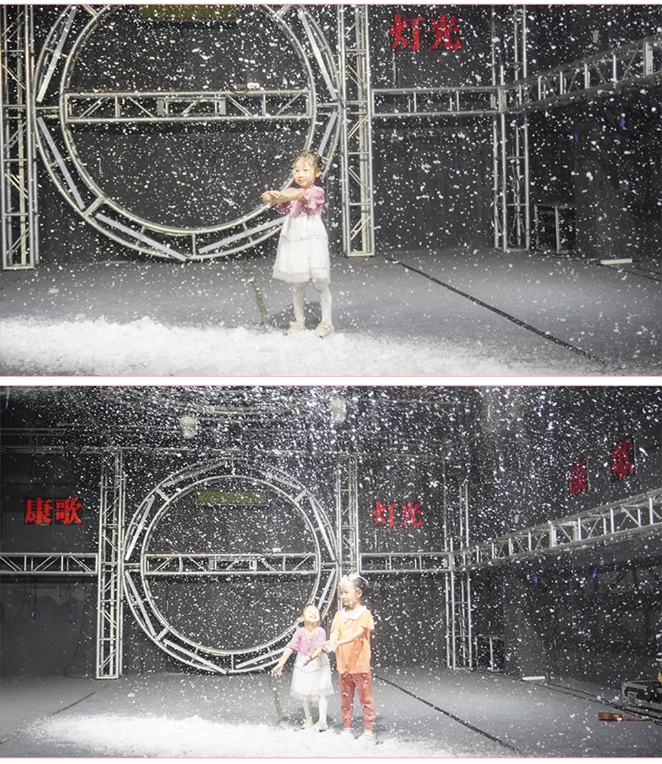 1500W Remote Control Stage Snow Machine Snow Effect DMX Snow Maker Machine Party