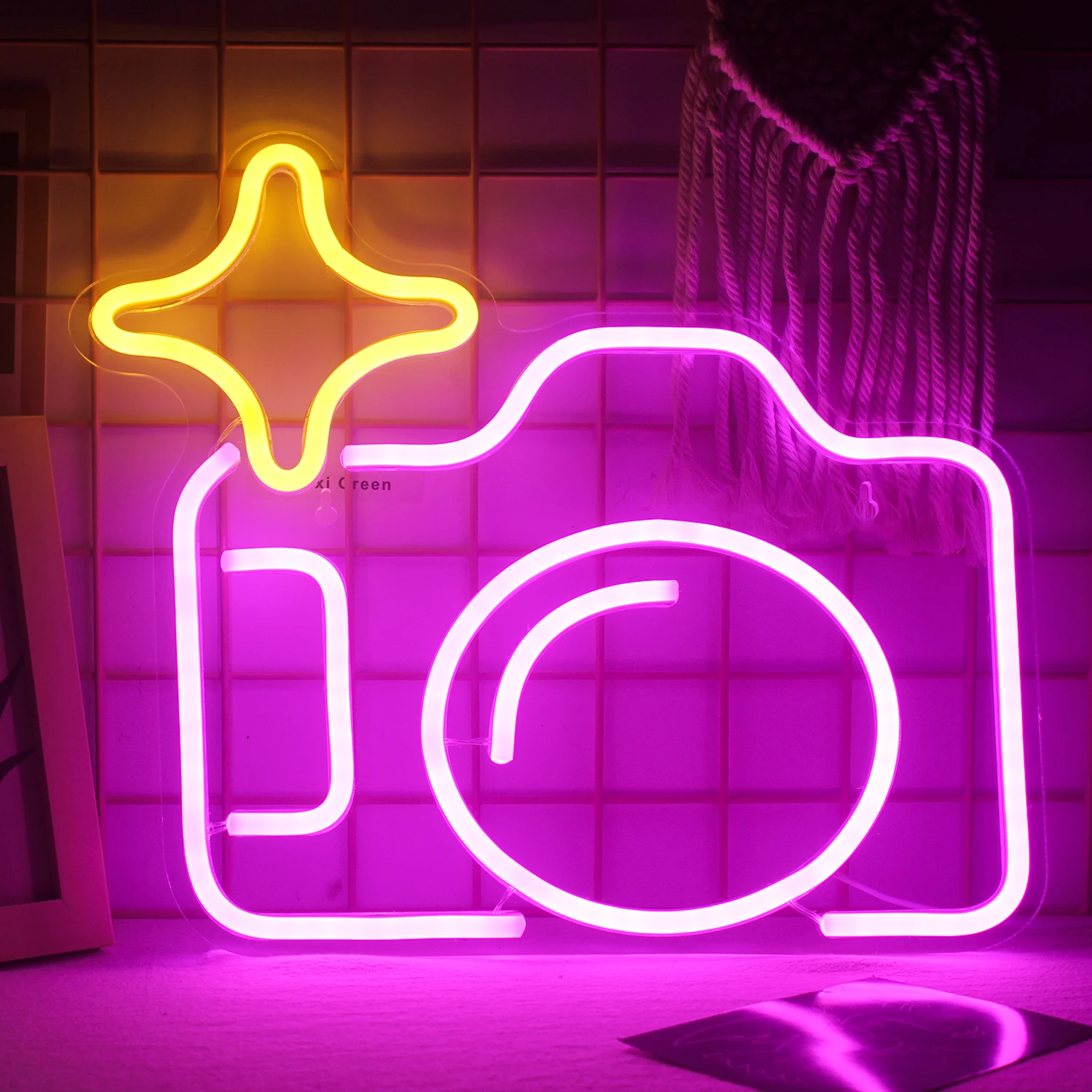 Gamer Geschenke personalisiert I Zimmer Beleuchtung Wand Lampe in