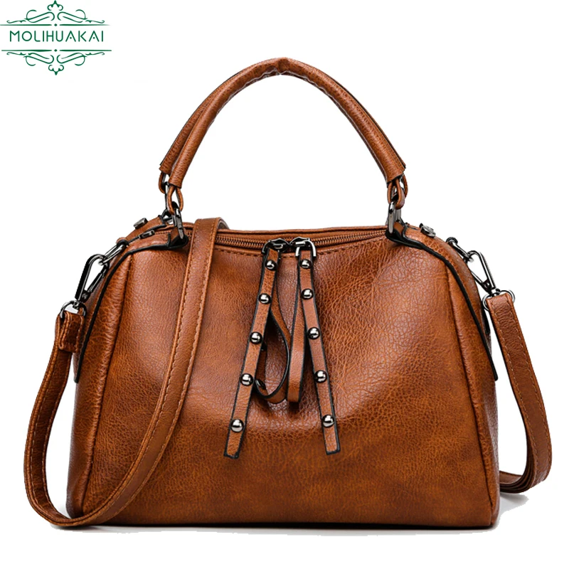 

New Luxury Handbags Women Bags Designer Pu Leather Brand Vintage Shoulder Crossbody Bags for Women 2023 New Lady Tote Bag Sac