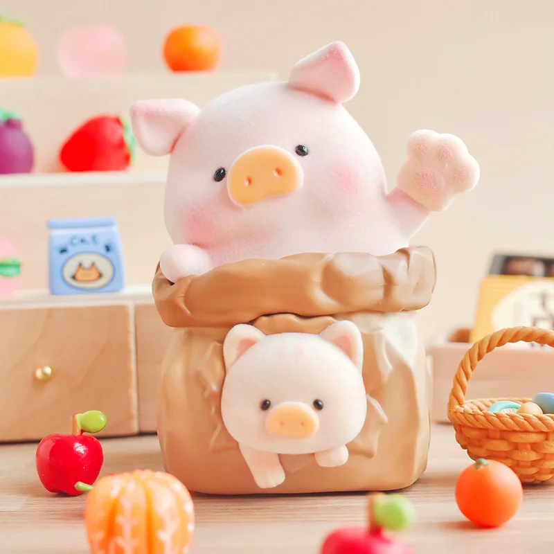 LuLu The Piggy Caturday 미스터리 박스, Caja Misterios 귀여운 블라인드 박스 장난감, 귀여운 액션 피규어, 소장용 모델, 어린이 서프라이즈 선물