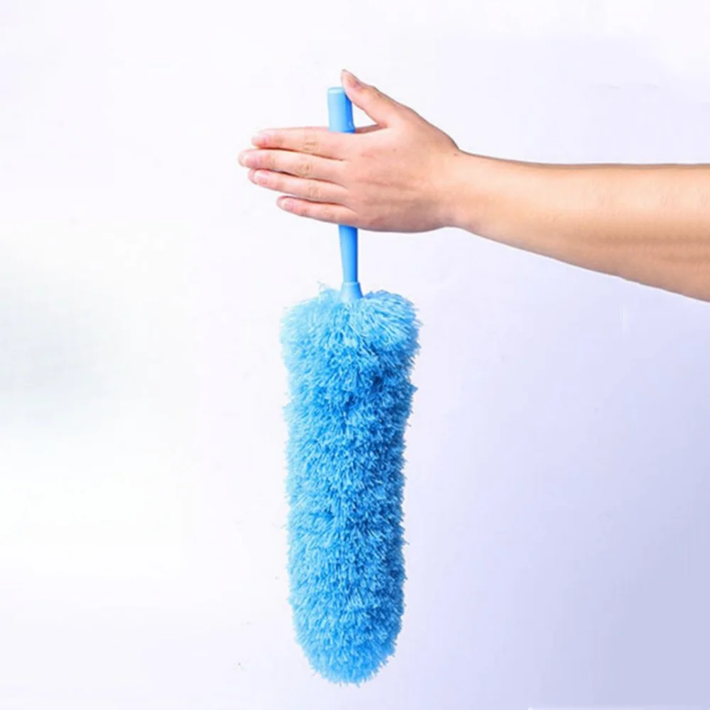 Soft Microfiber Dusting Duster Bendable Chenille Duster Portable Hangable Cleaner Brush Anti-Static Flexibl Cleaning Tool