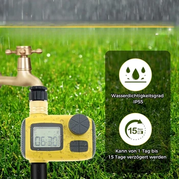 Smart Irrigation Computer Watering System Automatic Water Timer Sprinkle Faucet Hose Controller for Garden Greenhouse Outdoor 1