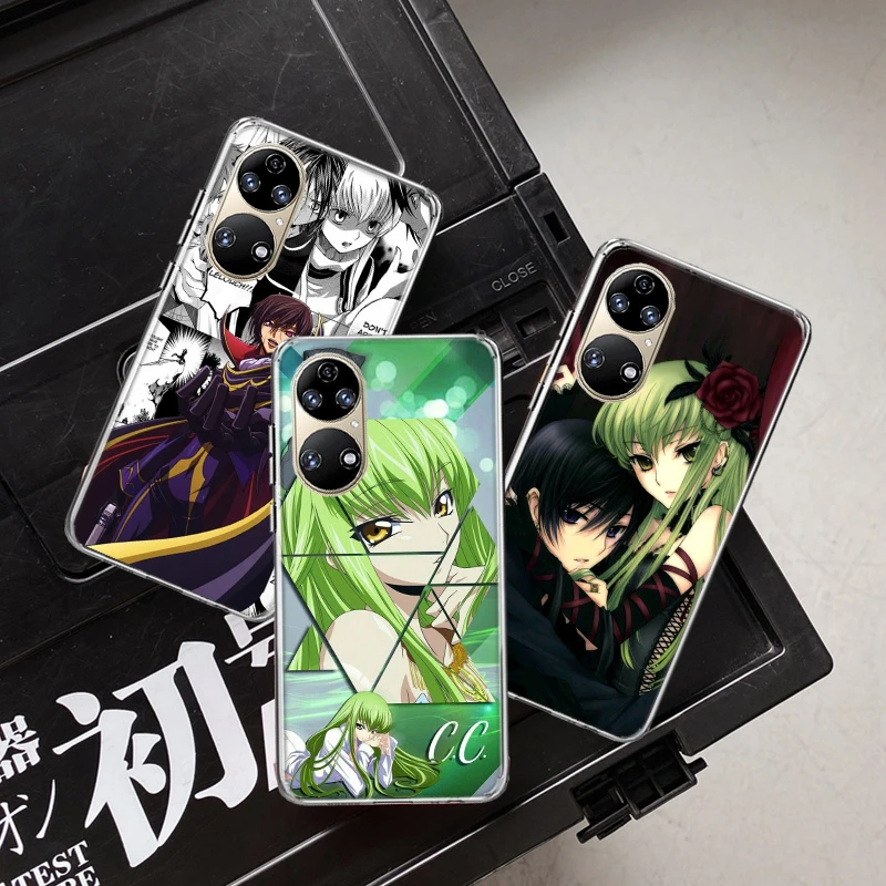Anime Julius Kingsley Code Geass Phone Case For Huawei P50 Pro P40 P30 Lite  P20 P10 Mate 40 Pro 30 20 Lite 10 Cover Shell Coque| | - AliExpress