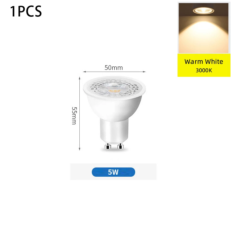 1PCS Warm 5W