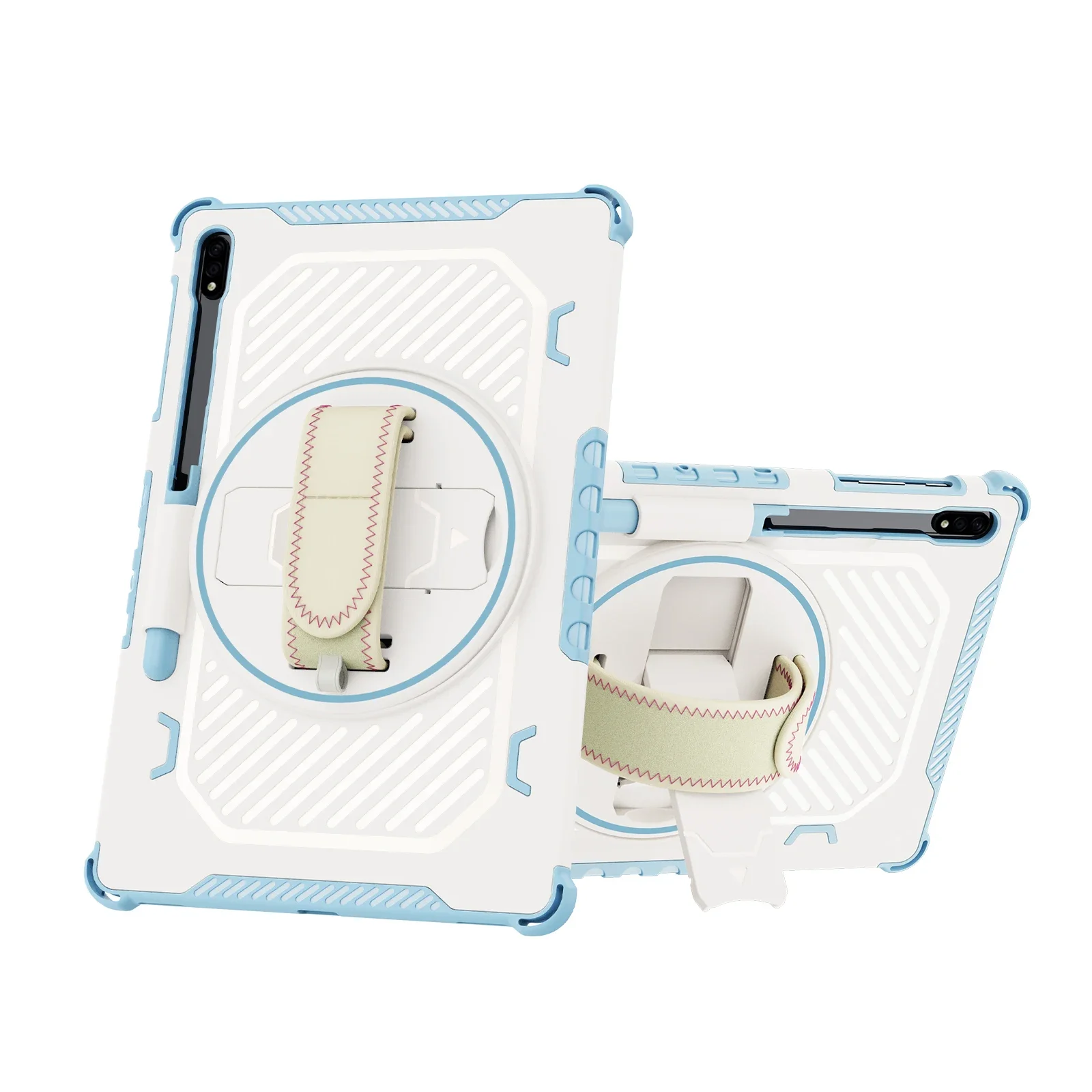 Premium 360° Rotating Heavy Duty Tablet Case, Fits 11-12.4 Inch Devices