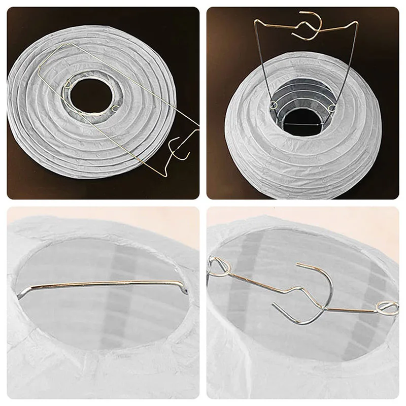 5/10/20pcs Round Chinese Paper Ball Lampion Hanging White Wedding Decoration Paper Lantern Lampshade Birthday Party Favor Decor