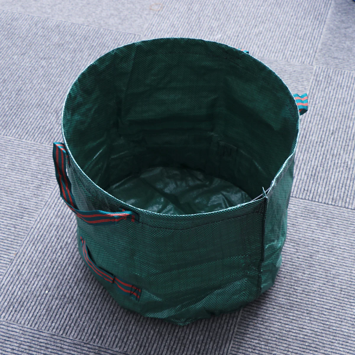 

Garden Leaf Bag Holder Foldable Gardening Waste Container Bag Reusable Lawn Trash Can 120L