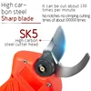16.8V Cordless Electric Pruning Shears Battery Punner Garden Scissors Bonsai Tree Pruning Branches Cutter Garden Tools 4