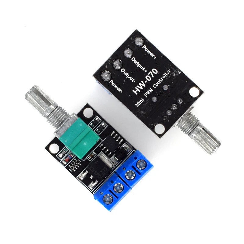 DC Motor Speed Controller 5V 12V 10A Voltage Regulator PWM Stepless Speed Regulator LED Dimmer Power Controller