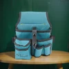 Oxford Cloth Electrician Waist Tool Bag Multifunctional Multi-pockets Storage Waist Bag Waterproof for Drill Wrench Screwdriver 3