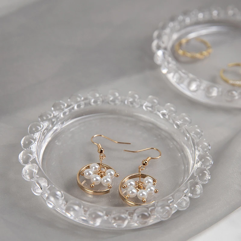 Shell Ceramic Trays Decorative Jewelry Trays Nordic Breakfast Plate Snack Fruit Dishes Jewelry Tray Container Desktop Ornament