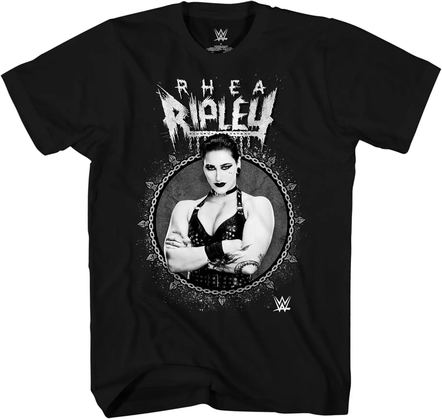 

Rhea Ripley Chains Brutality Adult T-Shirt