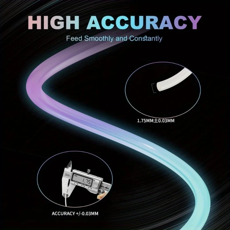 PLA 필라멘트 1.75mm, 특수 3D 프린팅 PLA 필라멘트 1.75mm ±0.03mm, 3D 프린터 및 3D 펜에 적합, 스풀당 250g