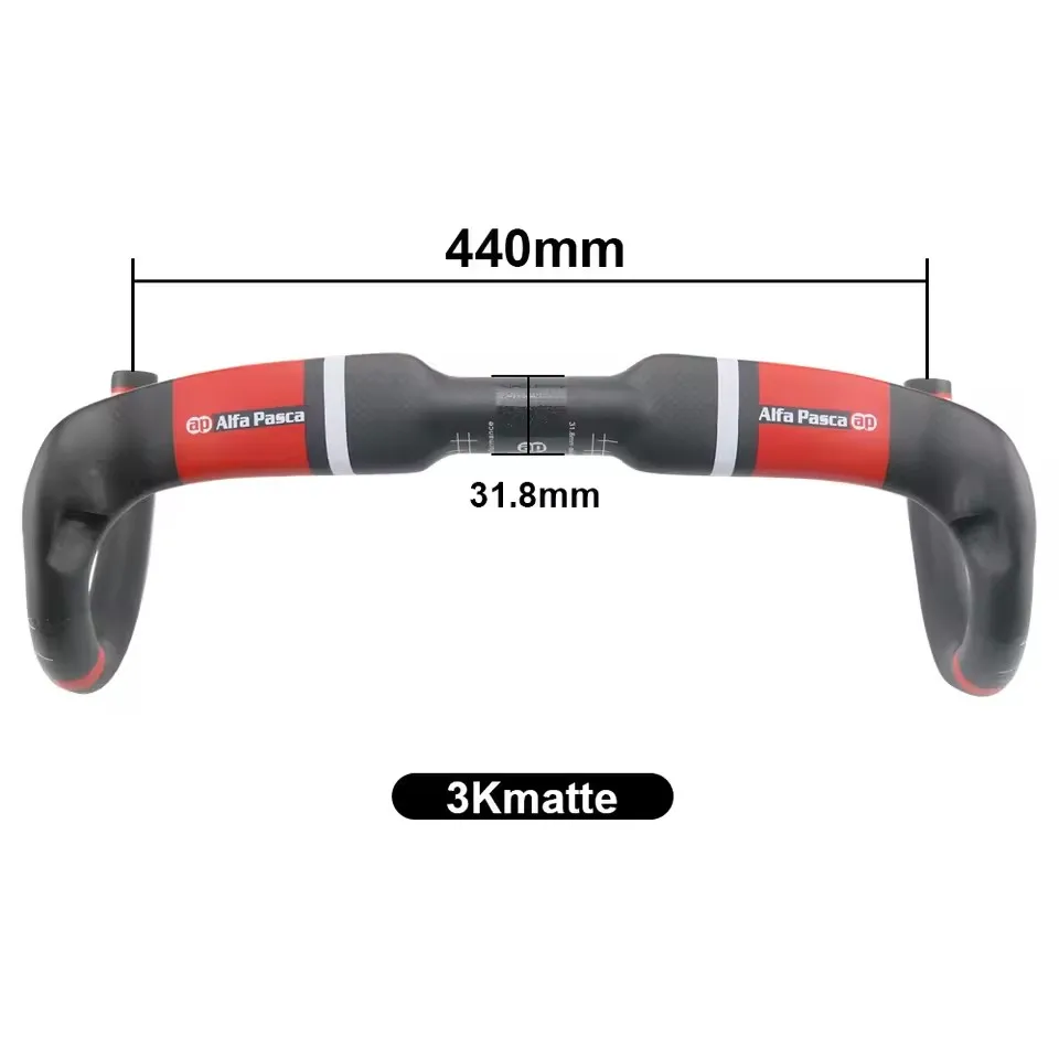 自転車 ハンドルバー 9度カーボンマウンテンバイクハンドルバー