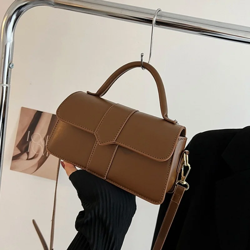 

HIGH END HANDBAG FOR WOMEN IN 2024, NEW NICHE DESIGN BAGS, ONE SHOULDER CROSSBODY BAG, VERSATILE PORTABLE SMALL SQUARE BAG