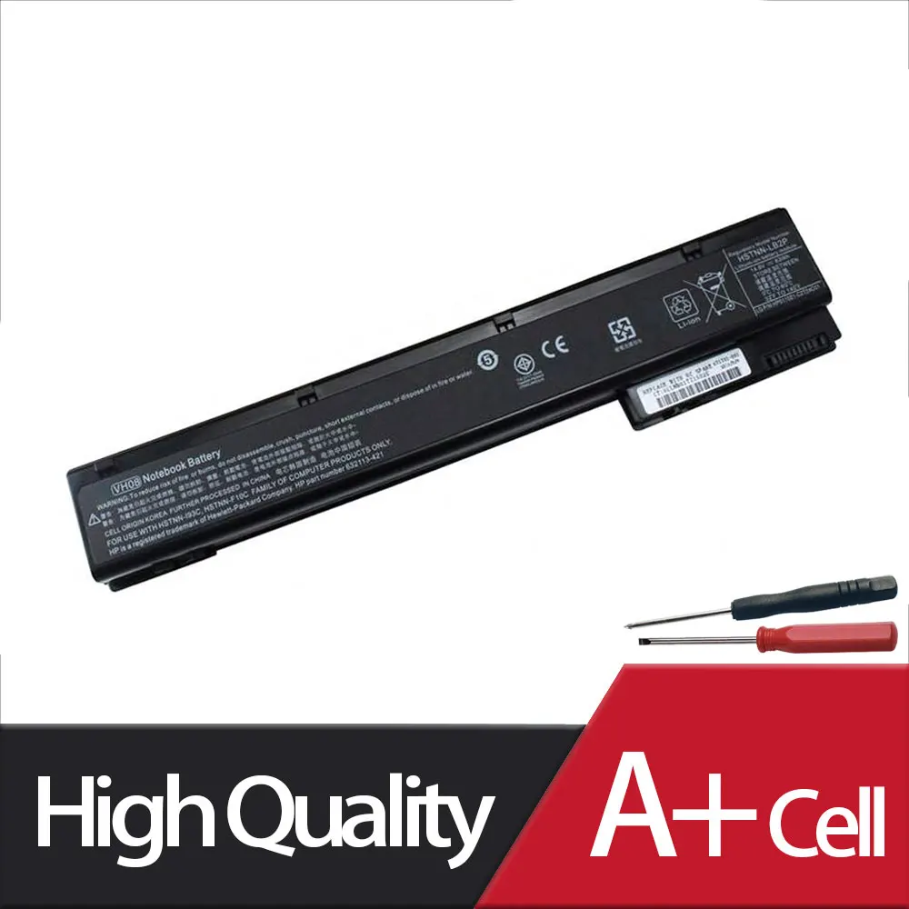 Nova Vh08 Vh08xl Bateria para hp Elitebook 8560w 8570w 8760w 8770w Hstnn-lb2q Hstnn-f13c Hstnn-i93c I09c 632427001 632113151 - Imagem 3