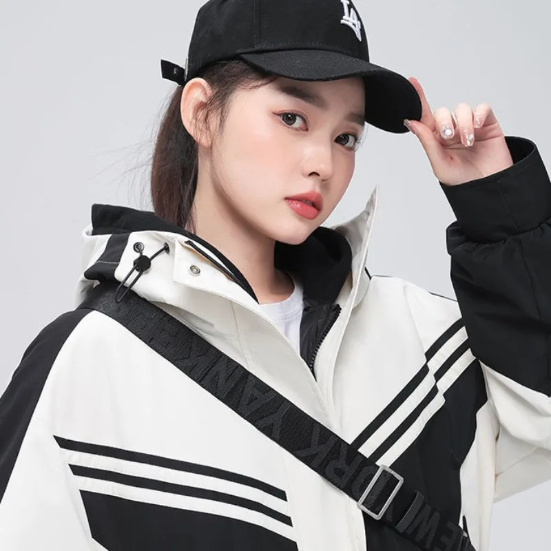 2023 New Women Down Jacket Winter Coat Female Short-length Keep Out The Cold Parkas Loose Leisure Outwear Hooded Overcoat