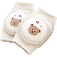 2024 Baby Cartoon Knee Pads Cotton Mesh Crawling Elbow Toddler Protector Safety Infant Kneepad Leg Warmer Kids Cushion Legging 5