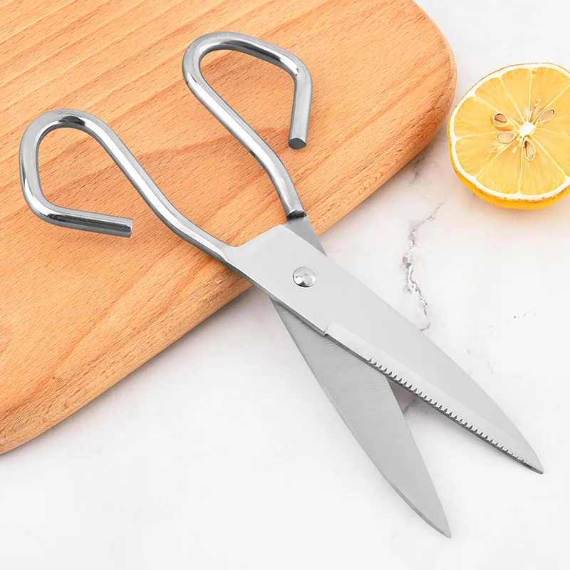 Provide multifunctional kitchen scissors, stainless steel fish bone scissors, and multifunctional kitchen fish opening scissors