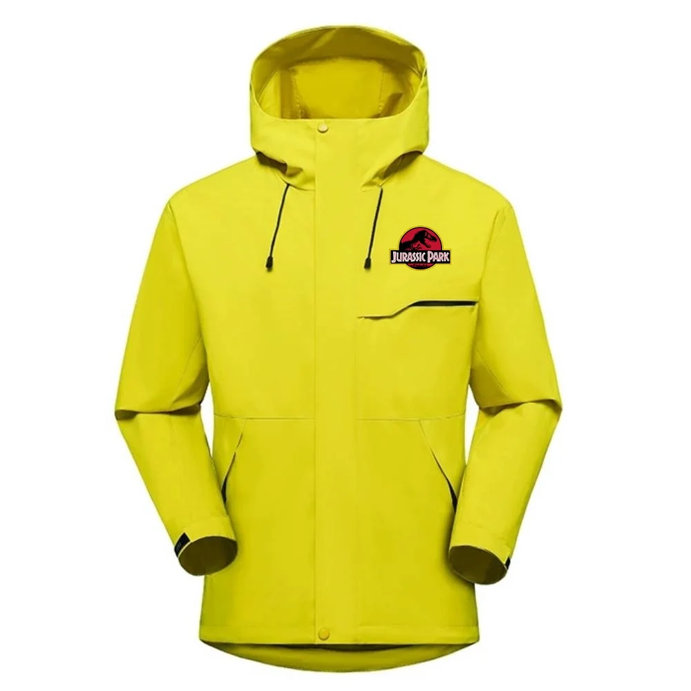 JURASSIC PARK Dinosaur World Hooded Jacket Windbreaker