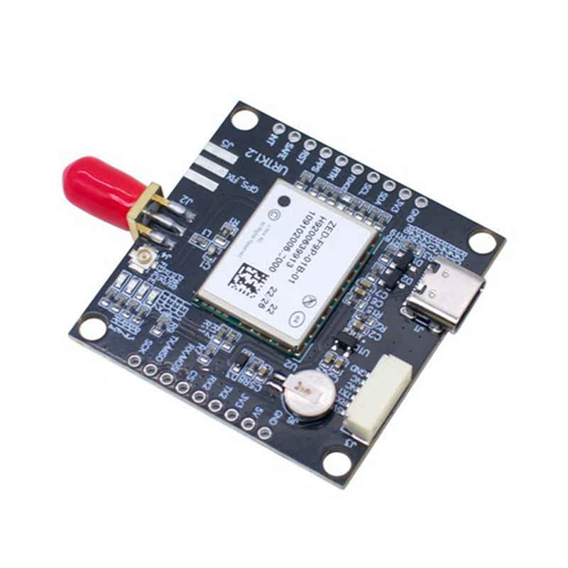 A74K-ZED-F9P RTK GPS Moudule RTK High Precision Centimeter-Level Differential Positioning GNSS Module For Drone Autopilot