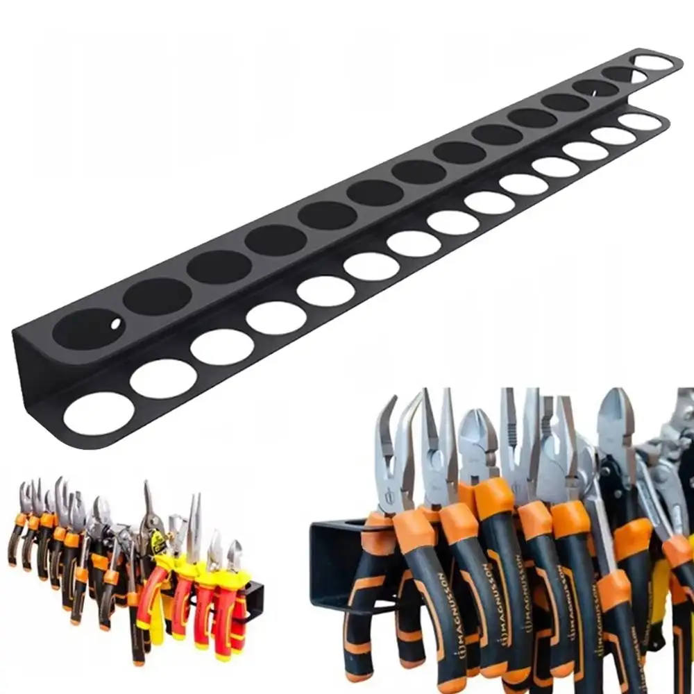 56 Holes Screwdriver Organizer Holder, Metal Screw-Driver Storage Rack Wall