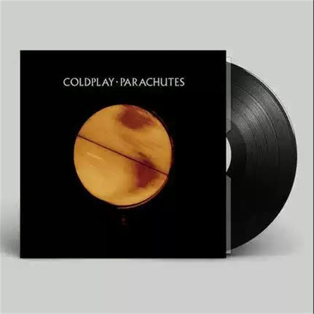 Phonograph LP Vinyl Record Coldplay Band Album Parachute LP Black Vinyl Album Genuine Edition