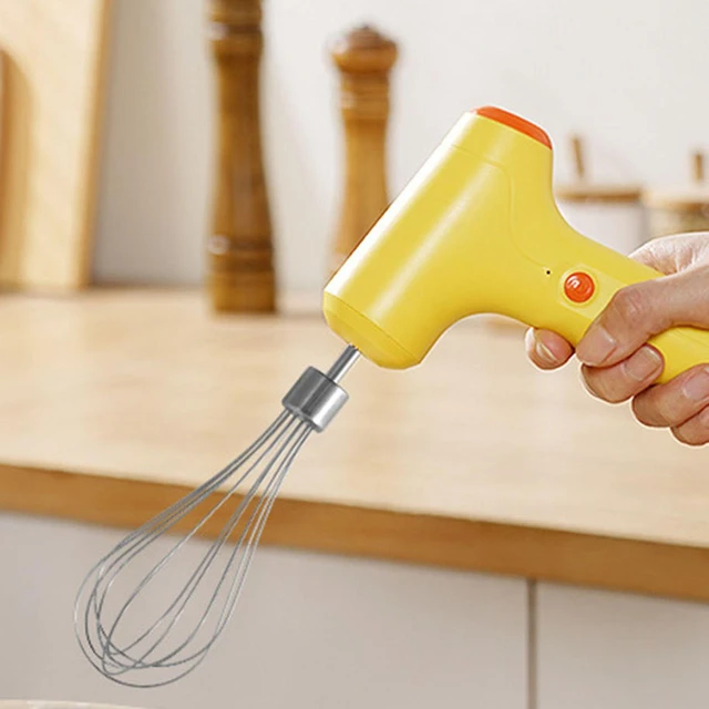 Portable Wireless Whisk Electric Food Mixer Hand Blender High