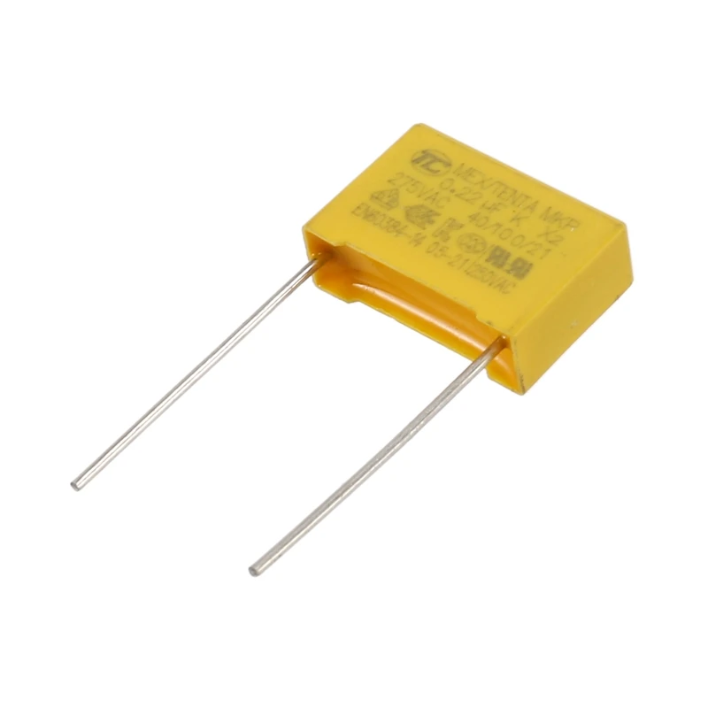 Polypropylene Capacitors 10 Pcs AC 275V 0.22Uf Polypropylene Film Safety Capacitors MPX