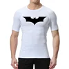 Fitness Man T-shirt Bat Print Compression Shirts for Men Summer Short Sleeve Rash Gym Workout Running Tshirt Athletic Tees Tops 4