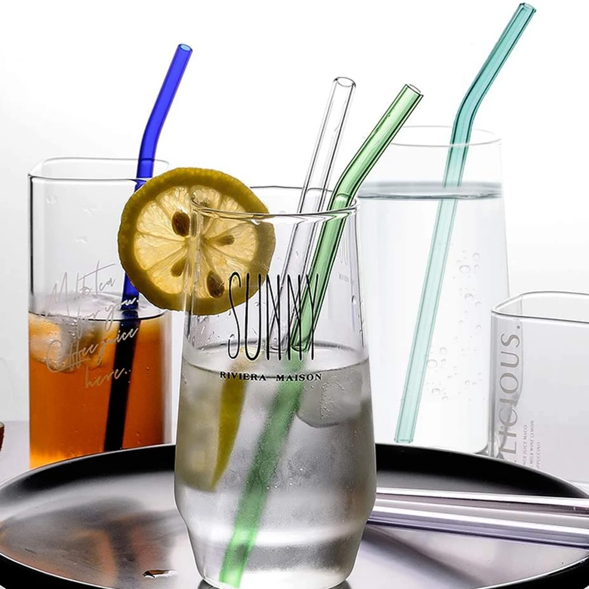 Buy the Strongest Reusable Glass Drinking Straws