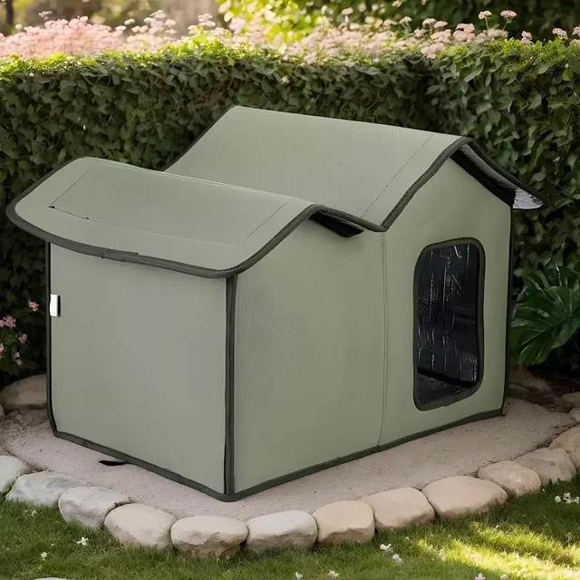 Outdoor Cat House Detachable Roof Easy To Clean Pet Bed Waterproof Practical Cat Nest Cat and Dog Multifunctional Universal Bed Outdoor Cat House Detachable Roof Easy To Clean Pet Bed Waterproof Practical Cat Nest Cat and Dog Multifunctional Universal Bed