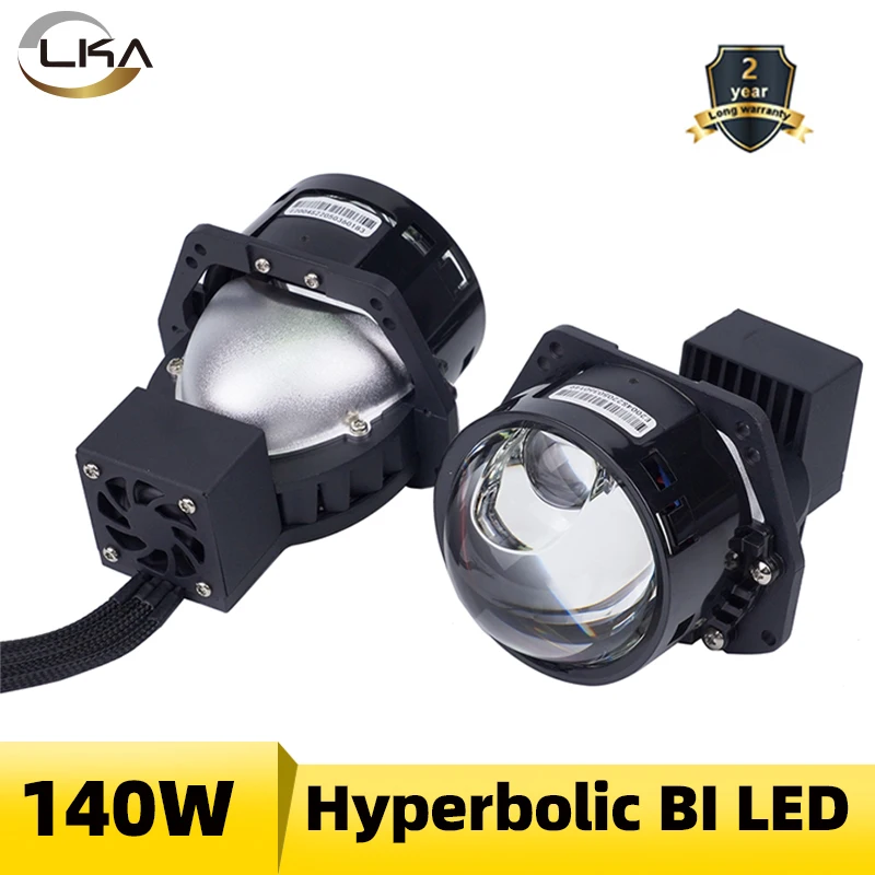 

Bi LED Lenses for Headlights Hyperboloid Projector 3.0'' For Hella 3R G5 140W 6000k Car LED Projector RHD LHD Auto LED Headlamp