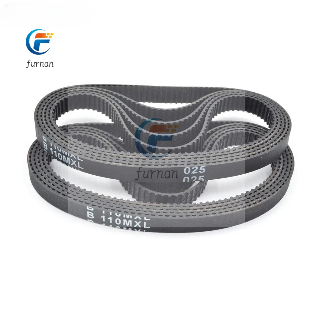 FURNAN MXL 동기 타이밍 벨트, 폭 6/10mm, B96 B97 B98 B99 B100 B101 B102 B103 B104 B105 B106 B107 B108 B109 B110 B111
